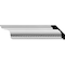 Ekena Millwork SAMPLE - 2 1/4"H x 2 1/4"P x 3 1/8"F x 12"L Leandros Rope Crown Moulding SAMPLE-MLD02X02X06LN - alternate 1